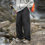 男装新款防泼水分割设计感长裤子四合扣调节冲锋裤MK2388-P45控68，男装休闲裤，电商A362