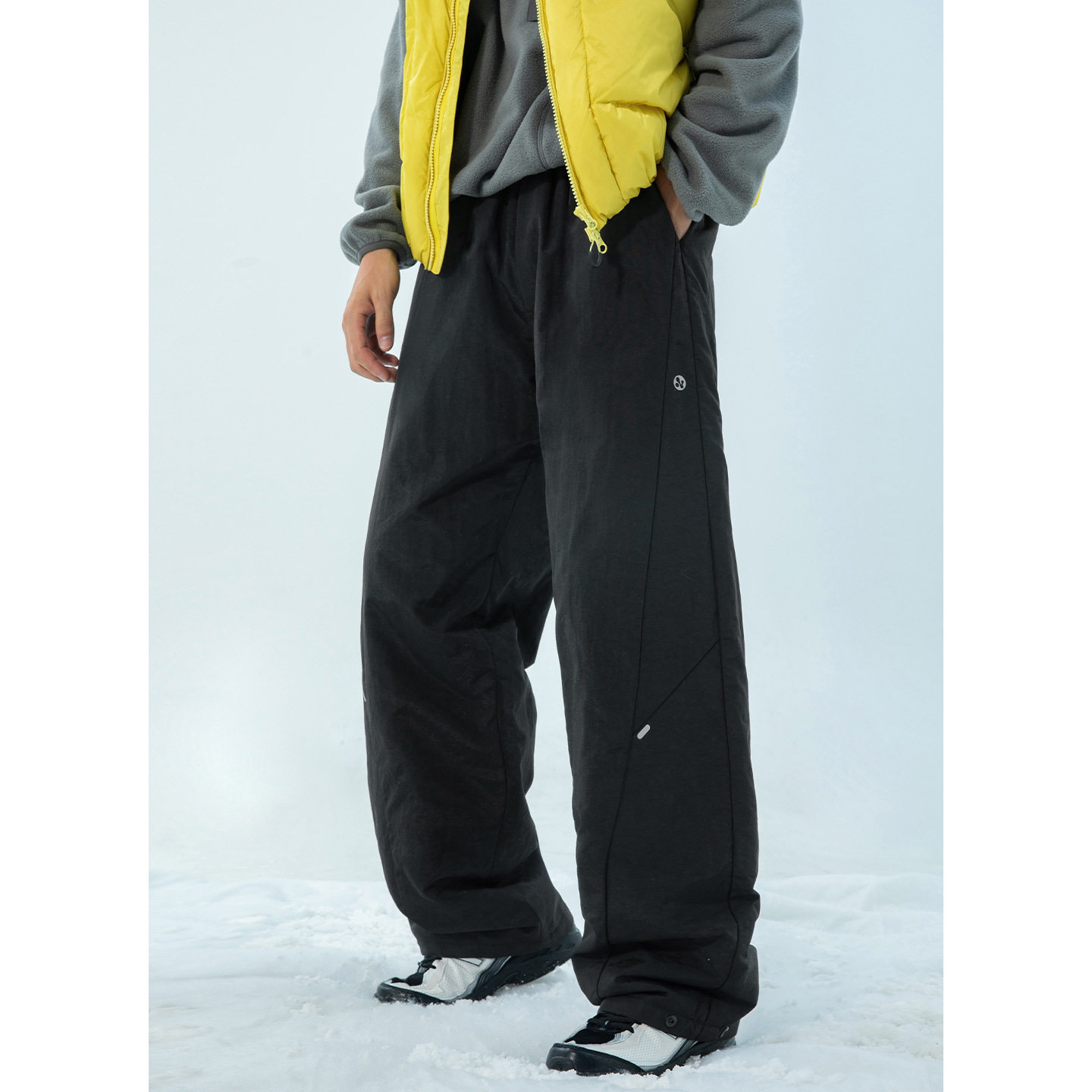 棉裤男冬季新款分割打褶冲锋裤加厚保暖休闲长RMK2388-P55控88,男装棉裤,电商A362