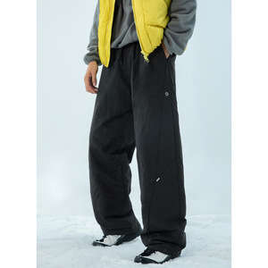 棉裤男冬季新款分割打褶冲锋裤加厚保暖休闲长RMK2388-P55控88图片