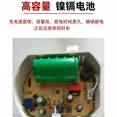 敏华电工明装消防应急筒灯 一体化应急照明灯 停电筒灯  天花射灯