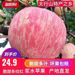 红富士新鲜水果河北邢台浆水苹果整箱农家应季水果装脆甜苹果