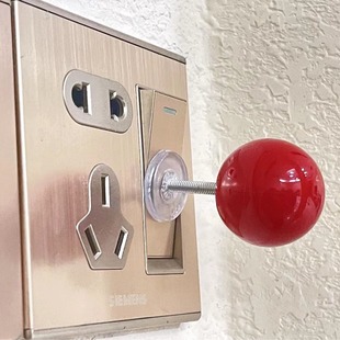 ins糖果拉手简约彩色单孔橱柜门把手美式 衣柜抽屉厨柜手柄灯开关