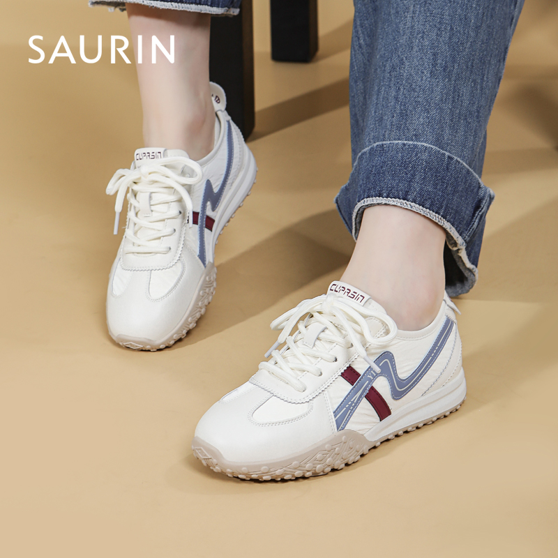 索兰时尚复古休闲德训鞋