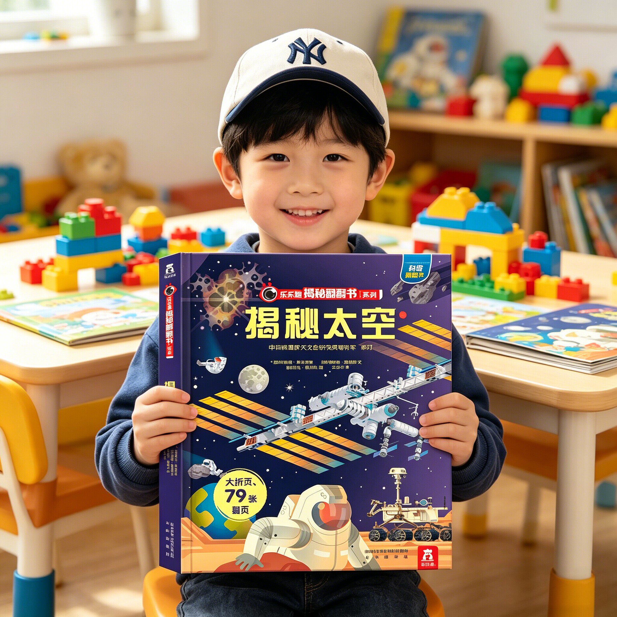 乐乐趣揭秘翻翻书系列3-6-8-12岁以上儿童3d立体书立体书揭秘系列儿童翻翻书揭秘太空百科全书海洋地球人体恐龙交通工具绘本绘本