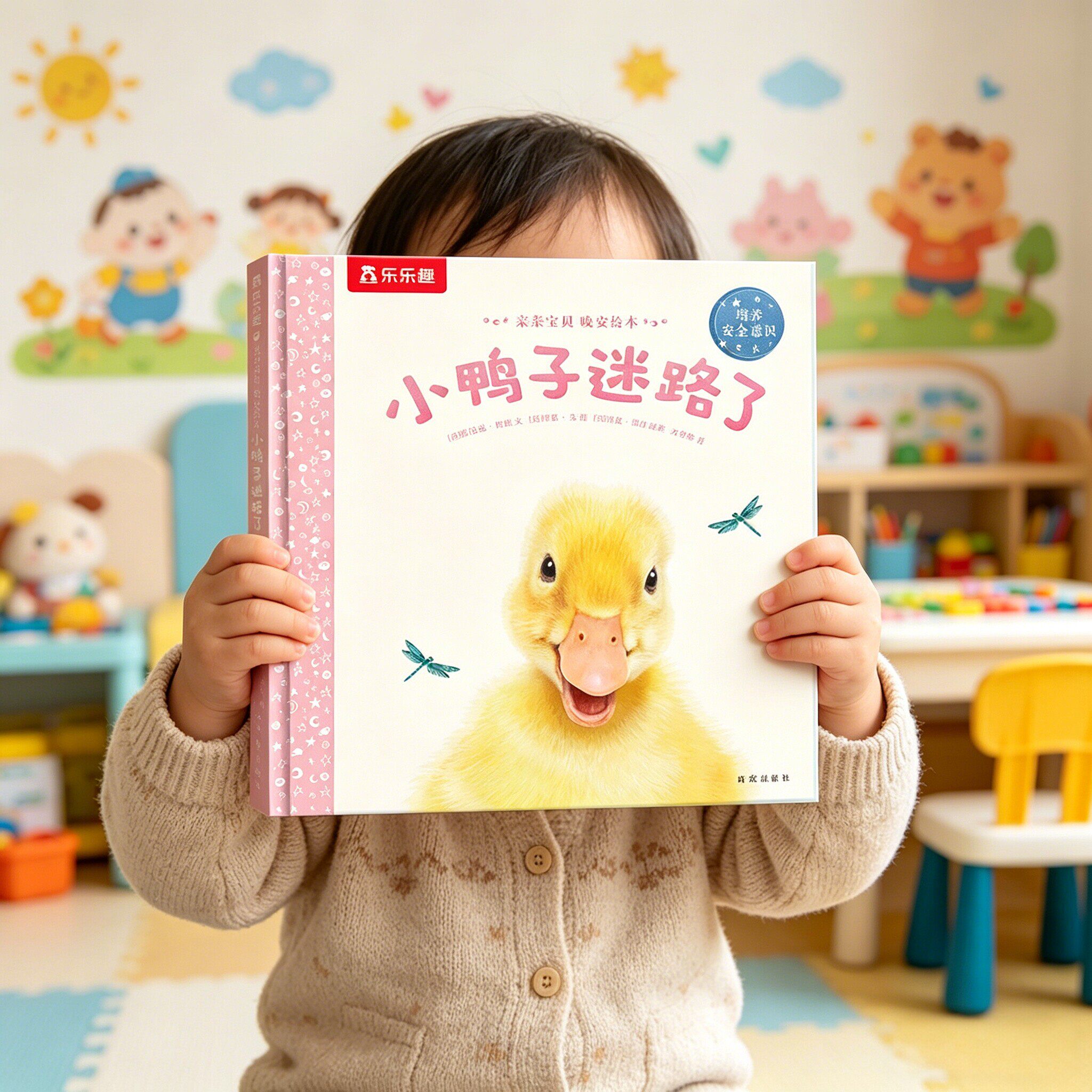 乐乐趣绘本0-3岁睡前早教书籍幼儿岁宝宝幼儿园学前亲亲宝贝晚安小鸭子情绪管理启蒙情商故事三岁小学生一年级课外儿童阅读绘本书