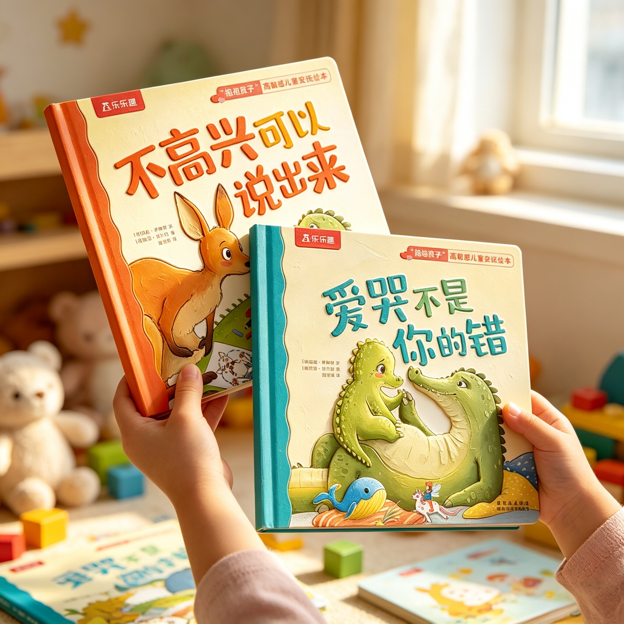 爱哭不是你的错高敏感儿童安抚绘本幼儿3-6岁儿童情商早教书性格培养宝宝勇敢自信反霸凌教育睡前故事幼儿园小中大班情绪社交绘本