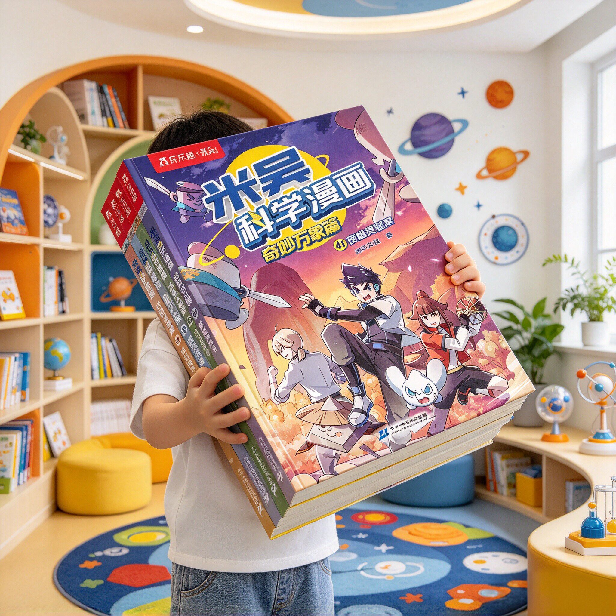 第九辑米吴科学漫画书全套正版奇妙万象篇36册儿童小学生漫画6-12岁必读课外书一年级二年级这不科学啊第七辑阅读科普百科绘本书籍