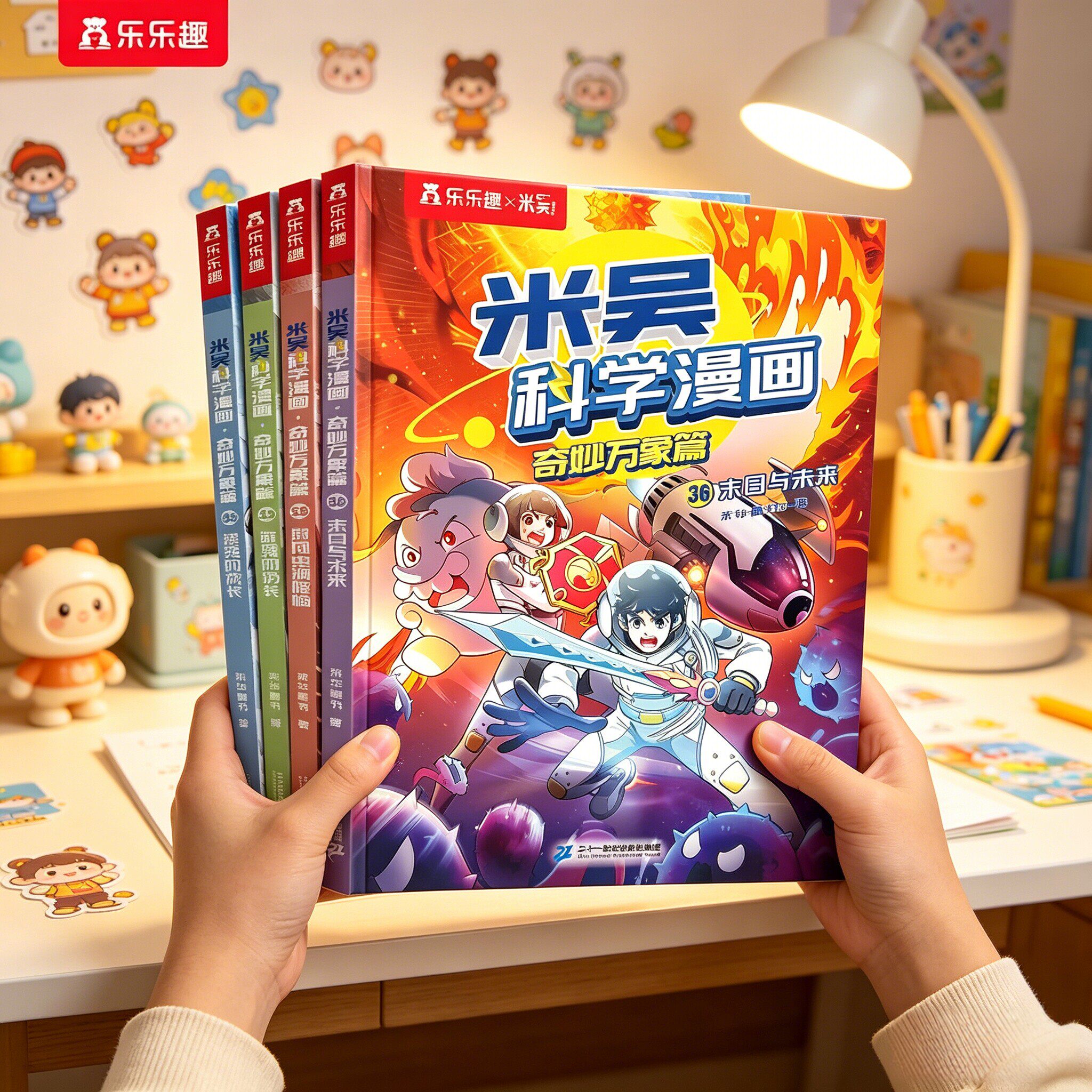 米吴科学漫画书全九辑全套正版奇妙万象篇36册儿童小学生漫画6-12岁必读课外书一年级二年级这不科学啊第七辑阅读科普百科绘本书籍