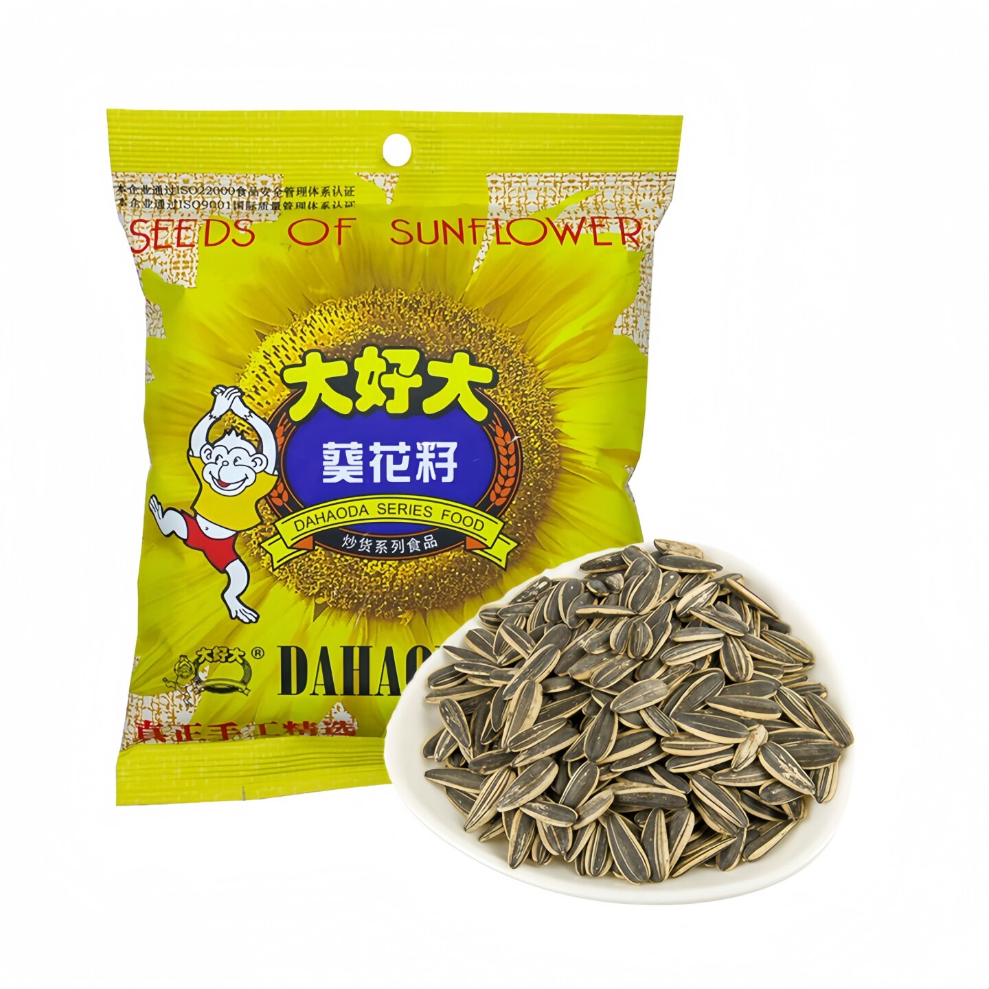 大好大葵花籽瓜子袋装独立小包装休闲零食坚果炒货办公室休闲食品