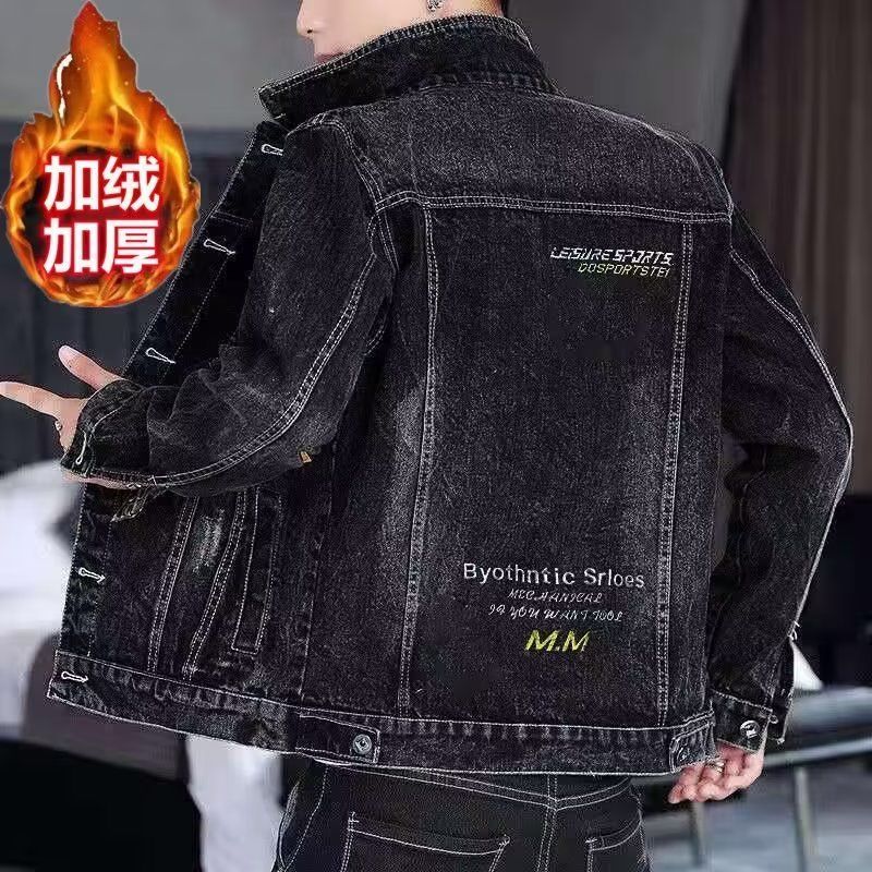 男士外套韩版潮流衣服学生青年牛仔夹克上衣休闲男装