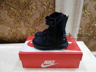 儿童加绒保暖靴子雪地棉 807759 807760 Nike Roshe 耐克 One