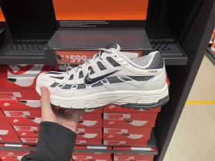 NIKE耐克男鞋2026春新款运动鞋P-6000黑白老爹鞋跑步鞋IO8711-101
