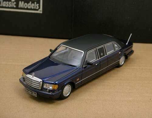 mercedes-benz 1:43 梅赛德斯奔驰 w126系列 1000sel 加长 1986