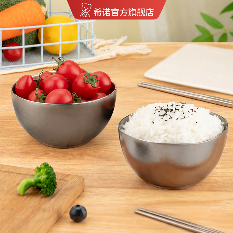 希诺纯钛双人餐具礼盒