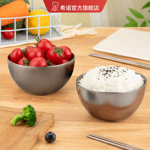 希诺纯钛双人餐具礼盒