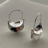 欧美极简celi风个性 包包耳环法式 小众设计高级感冷淡风百搭耳饰