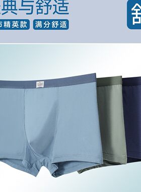 包邮普利诗木代尔内裤33503/33470男平角裤