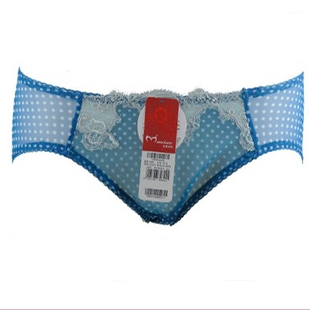 美思内衣645 正品 646 647配套内裤 D645网纱低腰 满3条 三角裤 包邮
