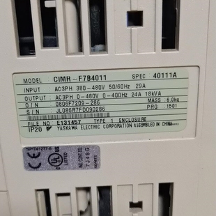 F7B4011不 安川CMR