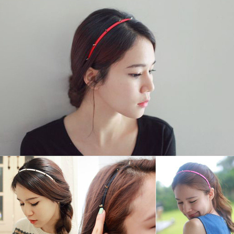 Accessoire cheveux en cuir - Ref 1202658 Image 3