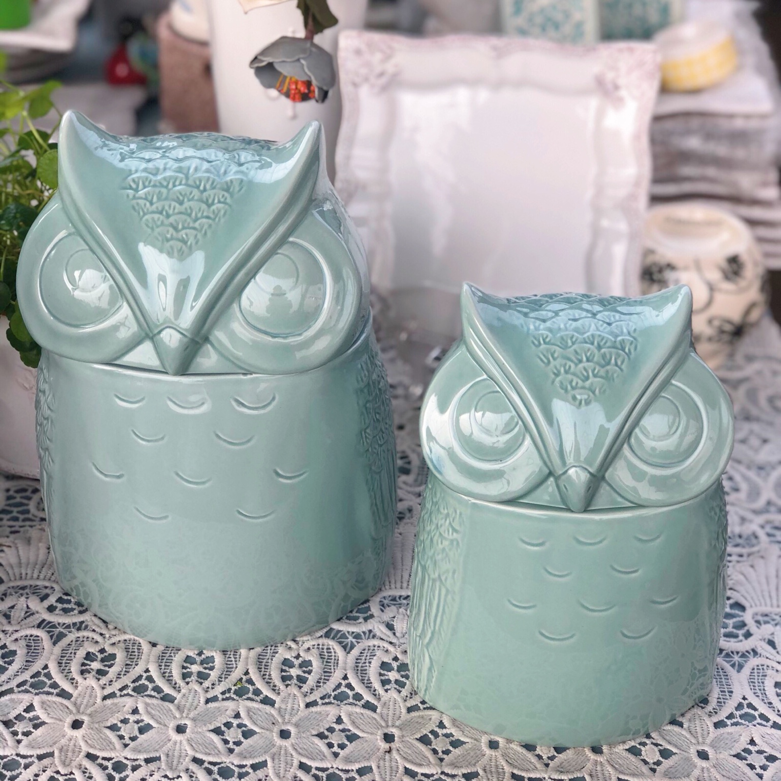 欧式风陶瓷储物罐