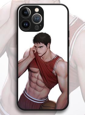 基壳 篮球学长适用苹果14promax硅胶手机壳小米13pro荣耀x30红米note9华为mate50腹肌壳12mini透明防摔壳7se