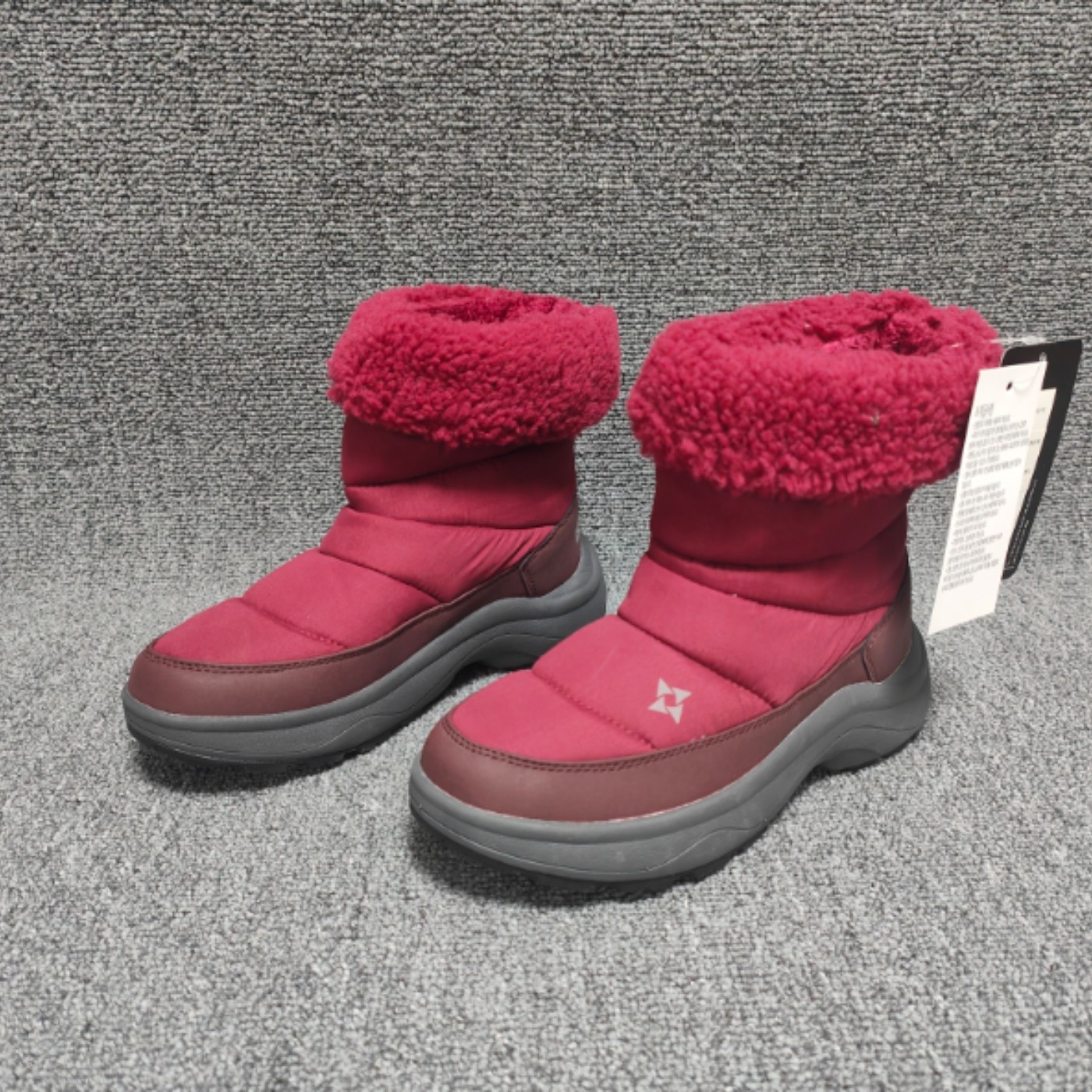欧洲单高端货厚底羊毛雪地靴蜜糕松糕鞋暖绒秋冬厚底板鞋加厚短靴