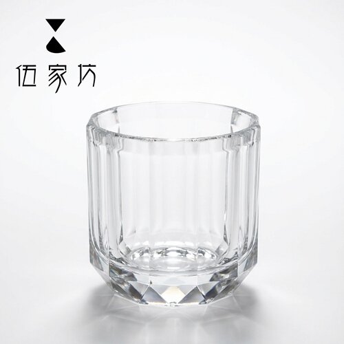 伍家坊  K9水晶杯太阳花威士忌杯家用水杯可乐果汁绿茶杯高端礼盒