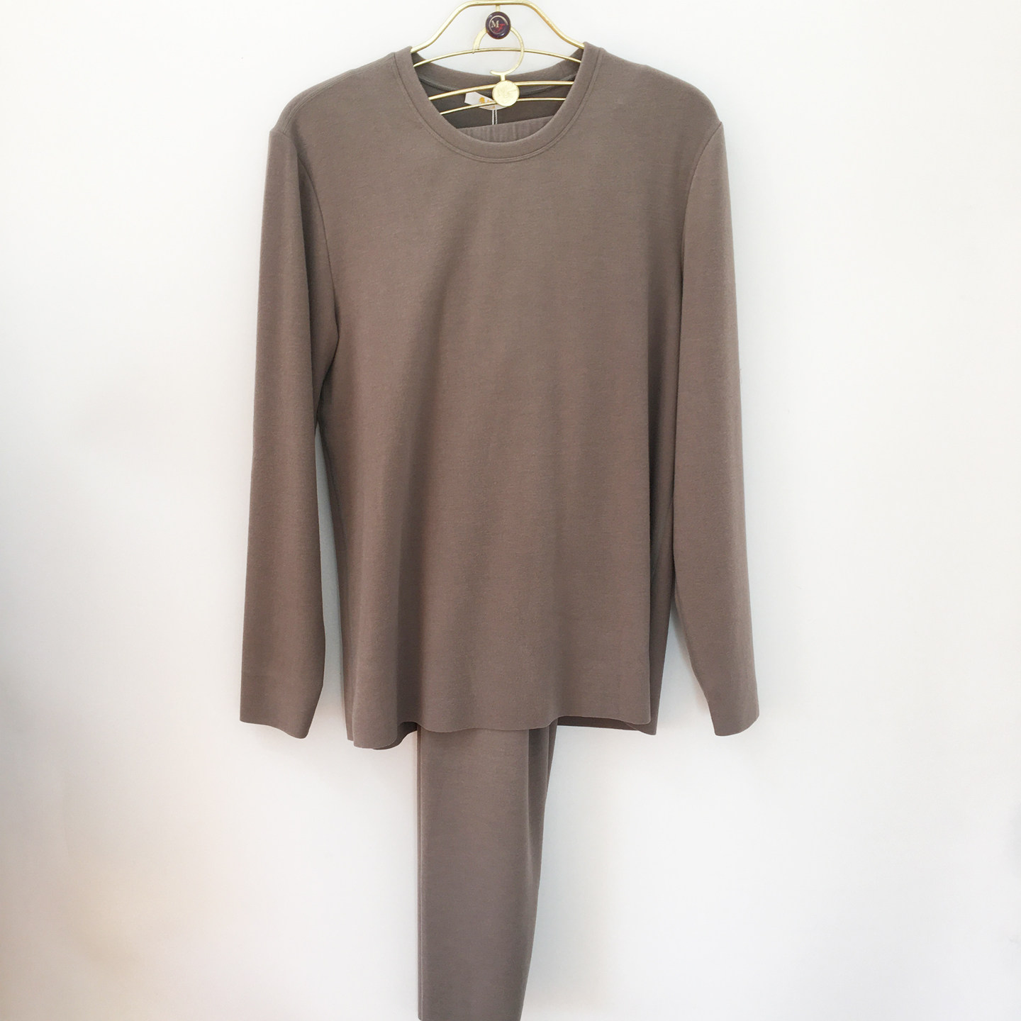 桑扶兰保暖内衣男套装加绒中厚