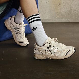 Adidas阿迪达斯男鞋女鞋夏季新款复古网面运动光波鞋老爹鞋JR9560