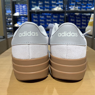 Adidas/阿迪达斯女鞋正品新款T头鞋厚底运动休闲板鞋德训鞋KJ6857