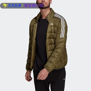 男子保暖运动立领羽绒服外套GT9168 Adidas阿迪达斯专柜正品