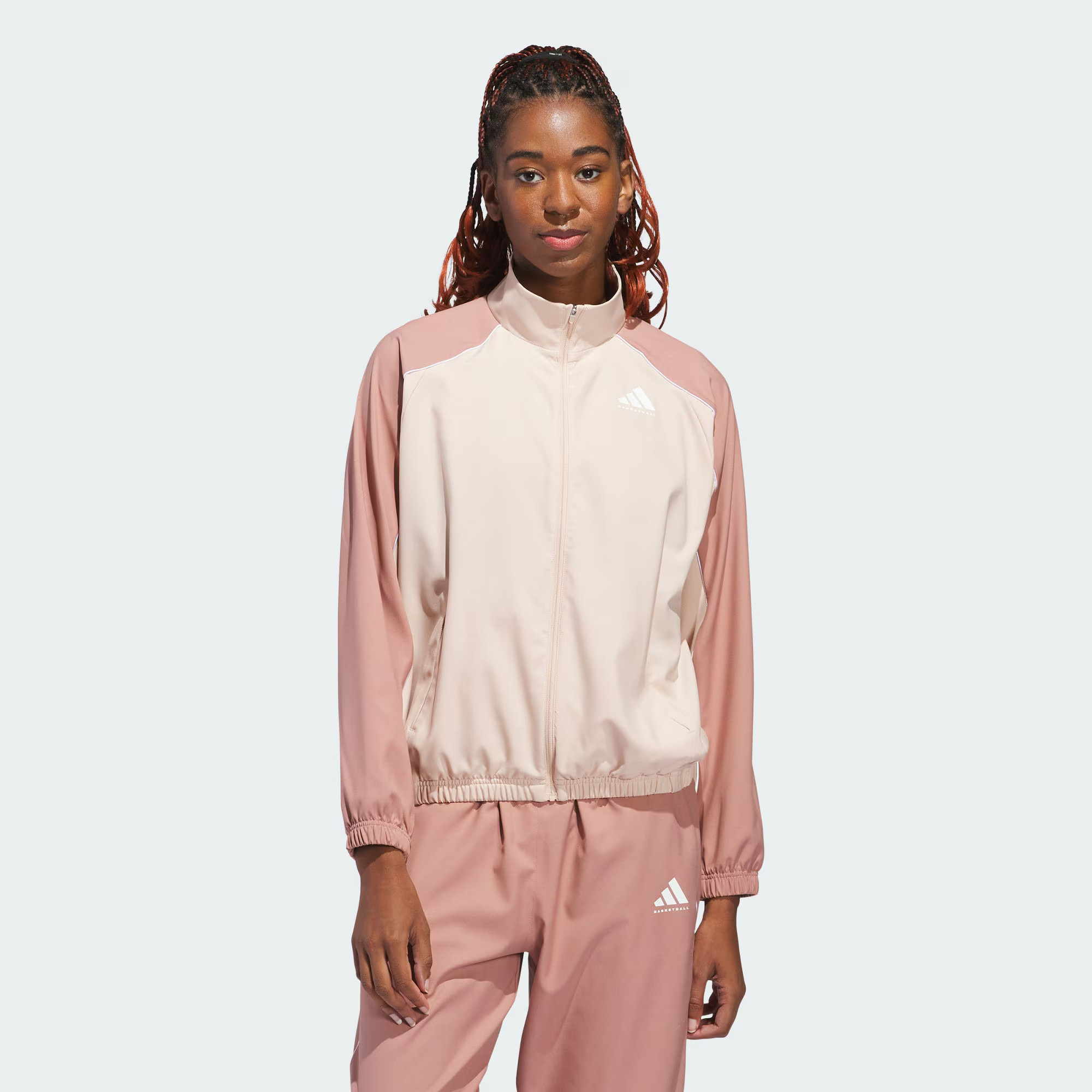 Adidas/阿迪达斯外套女子秋季新款立领运动宽松夹克外套JL6464,运动服/休闲服装,运动茄克/外套,淘宝优惠券,粉丝福利购,淘宝优惠卷