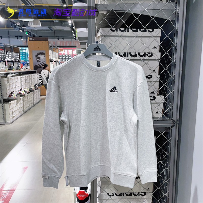 加厚运动上衣休闲长袖圆领套头衫