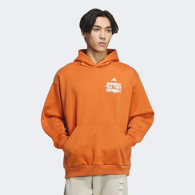 秋季新款抓绒篮球运动连帽套头衫