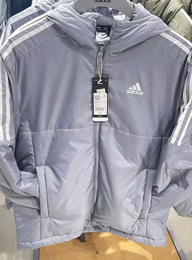 Adidas阿迪达斯棉服男子秋冬新款运动上衣保暖舒适休闲棉服IK5684