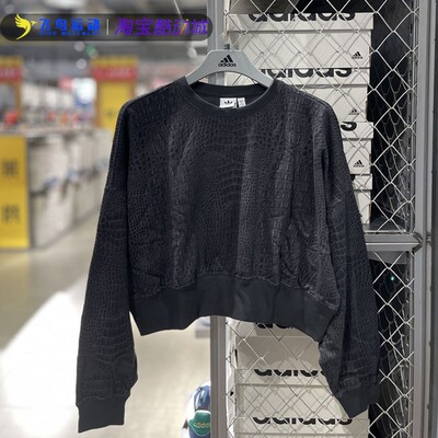 女子运动长袖圆领卫衣套头衫