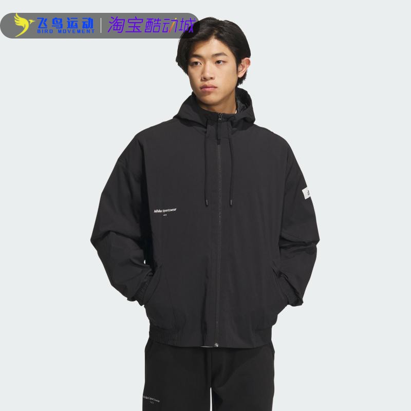 春季新款运动上衣连帽夹克外套