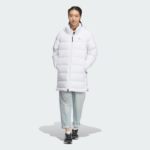 冬季运动600蓬连帽鸭绒羽绒服