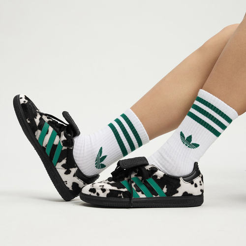 Adidas/阿迪达斯正品女「T头鞋」经典奶牛纹运动鞋德训鞋JS3930