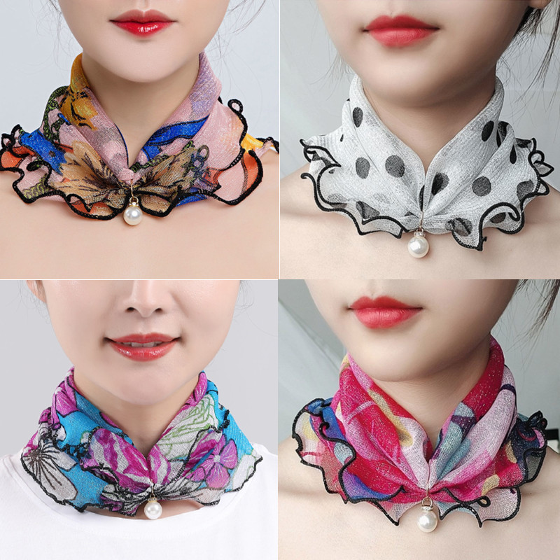 薄款透气防晒围脖护颈脖套