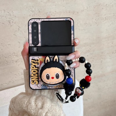 适用小米MixFlip2折叠屏华为Purax荣耀MagicVFlip2手机壳膜一体pocket2磁吸支架三星zflip7全包FE弹簧5中轴6