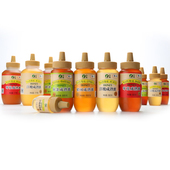 中粮山萃蜂蜜百花洋槐枣花荆条椴树成熟蜜小瓶便携多花蜜