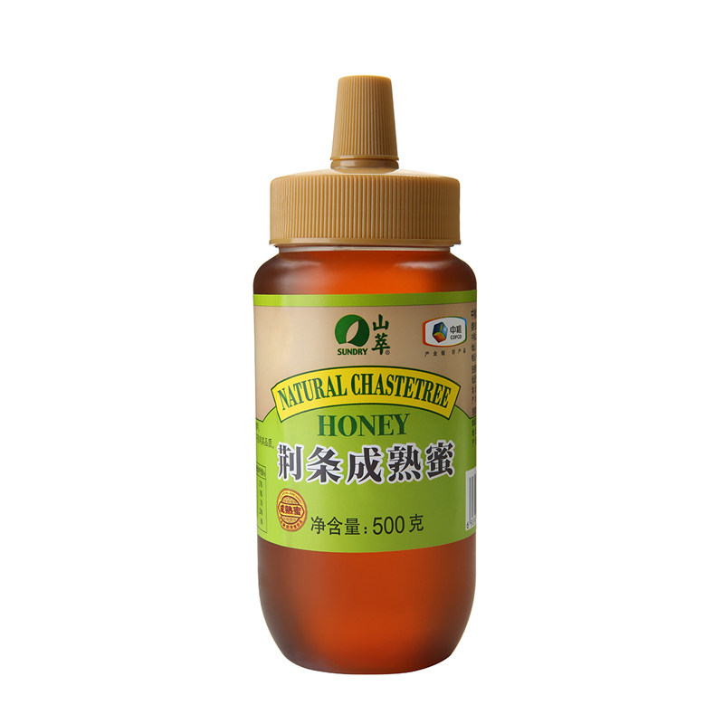 中粮山萃荆条成熟蜜瓶装500g cjc