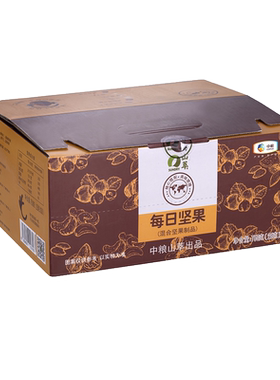 中粮山萃每日坚果礼盒750g混合零食整箱2025年2月生产 sc