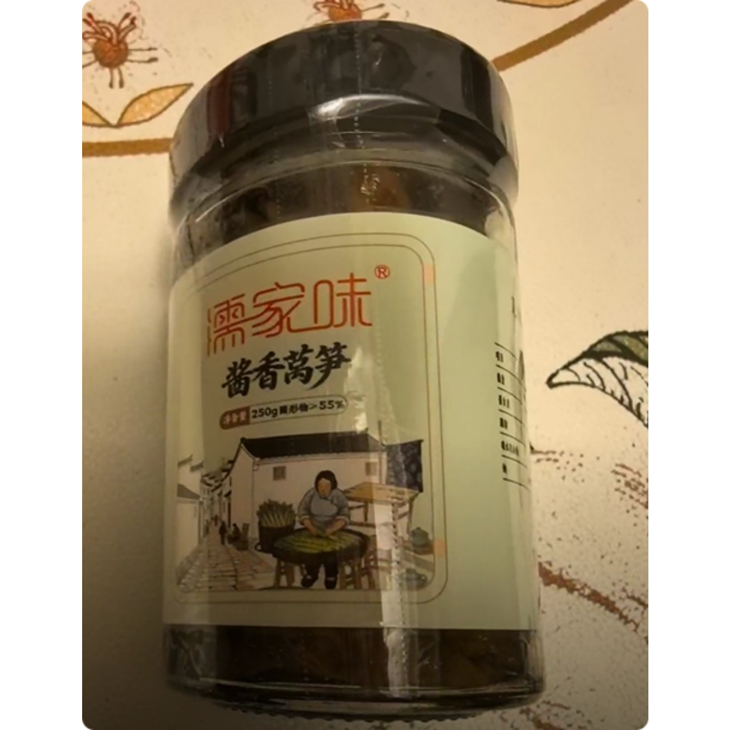 酱香莴笋安徽芜湖脆酱瓜小菜农家菜嘎嘣脆酱菜 翡翠莴笋250克*1罐