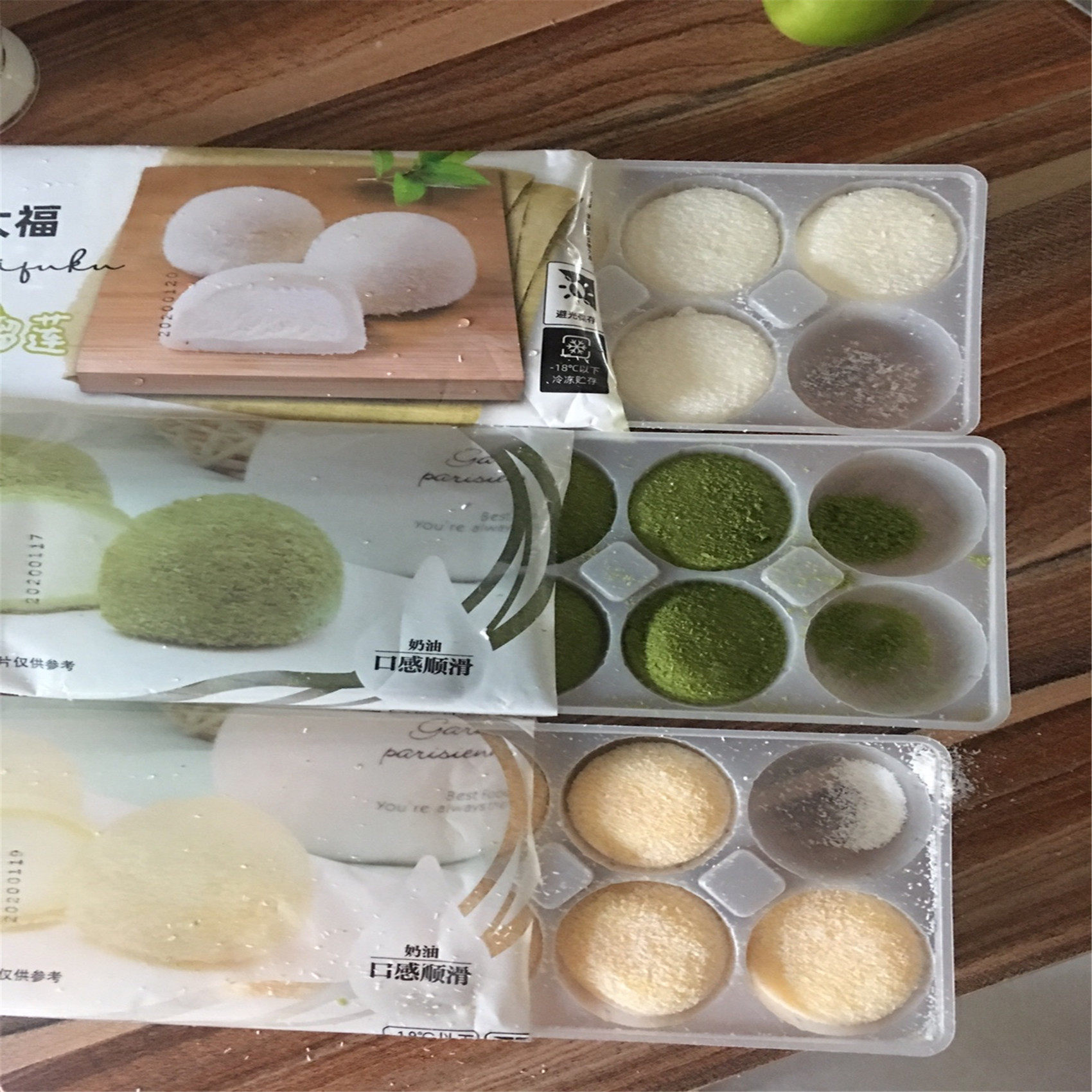 抹茶大福好吃吗,抹茶大福是什么东西,抹茶大福是什么馅_大山谷图库