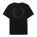 Black and Blue-Gray Back Print