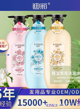 迪彩控油去屑蓬松留香洗发套装