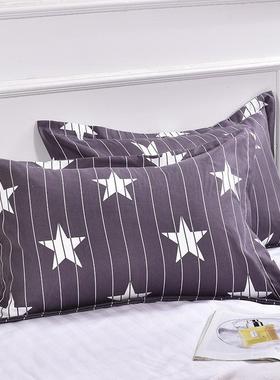 2pGFGcs bed set eddling coblor plain pilow case 8X74cm枕4头